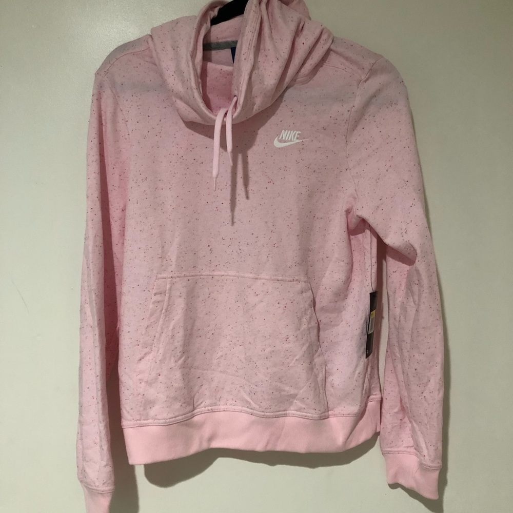 NWT Nike Pink Speckled Hoodie